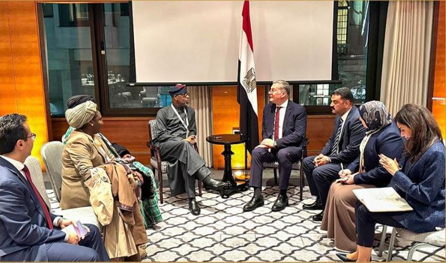 لقاءات ثنائية مصرية نيجيرية في لندن لتعزيز التعاون في قطاع التعدين